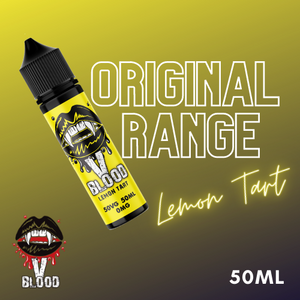 V Blood E-Liquid Lemon Tart 50ml 50vg 0mg short-fill