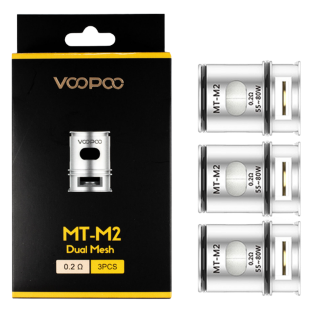 Voopoo Maat Coils - MT – M2 (Double Mesh) 0.2 ohm (Pack of 3)