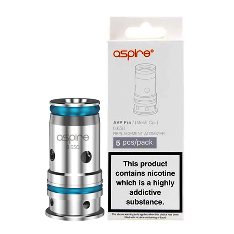 ASPIRE AVP PRO REPLACEMENT COILS- PACK OF 5