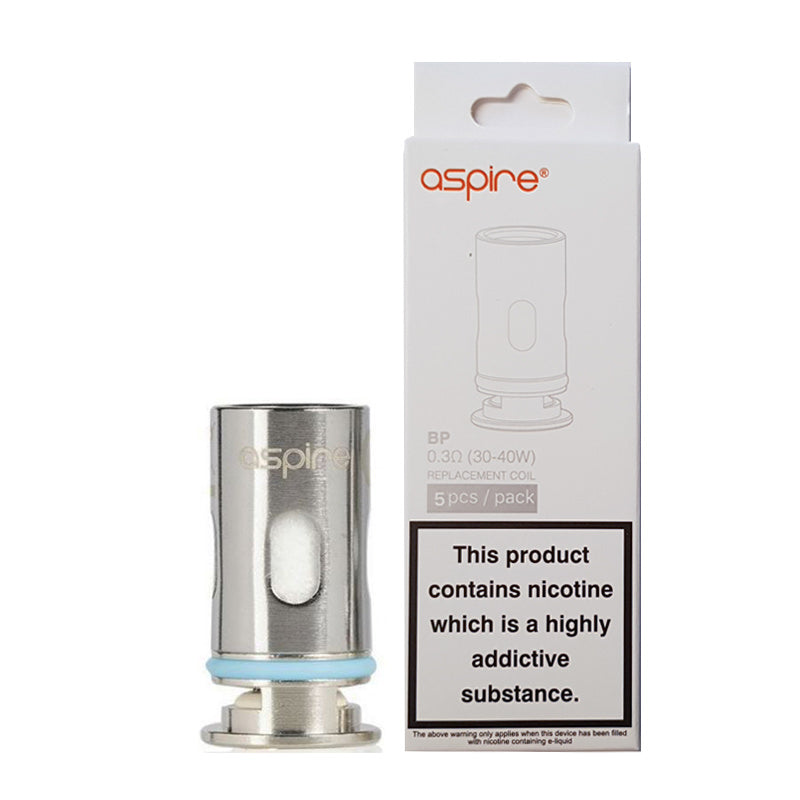 ASPIRE BP REPLACEMENT COILS - (PACK OF 5)