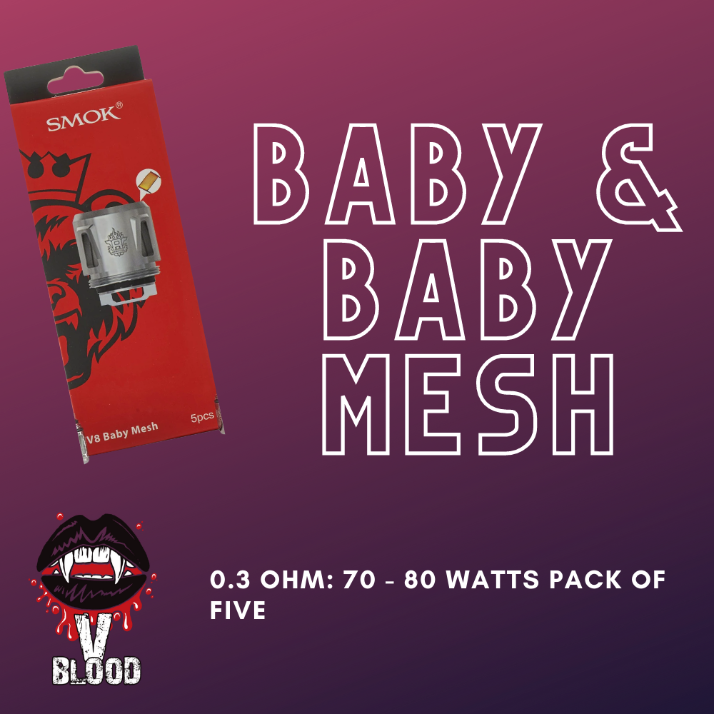 SMOK BABY & BABY MESH COILS (Pack of 5)