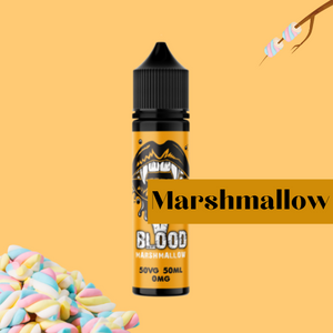 V Blood E-Liquid Marshmallow 50ml 50vg 0mg short-fill
