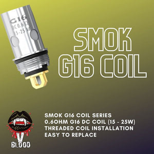 SMOK GRAM 16 REPLACEMENT COILS