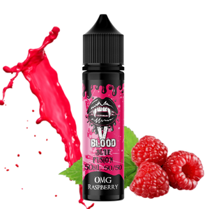 V Blood Blue Fusion E-Liquid Raspberry 50ml 50vg 0mg short-fill