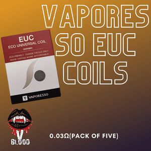 VAPORESSO EUC COILS Range (Pack of 5)