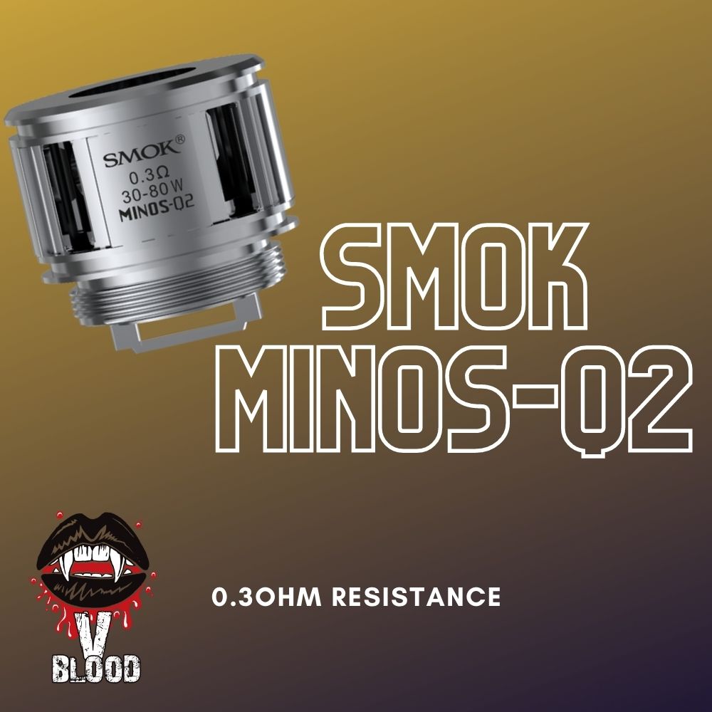Smok Minos-Q2 Replacement Clapton Dual Cores (3 Pack) 0.3 OHM