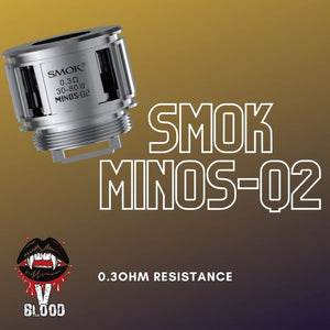 Smok Minos-Q2 Replacement Clapton Dual Cores (3 Pack) 0.3 OHM