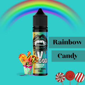 V Blood E-Liquid Rainbow Candy 50ml 50vg 0mg Short-fill