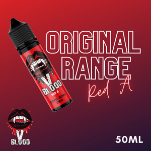 V Blood E-Liquid Red A 50ml 50vg 0mg short-fill