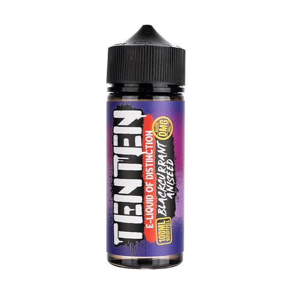 TenTen 100 ml Shortfill Blackcurrant Aniseed