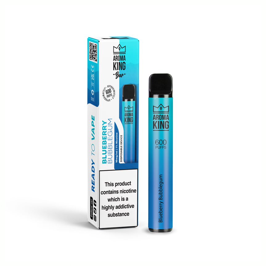 AROMA KING DISPOSABLE-BLUEBERRY BUBBLEGUM