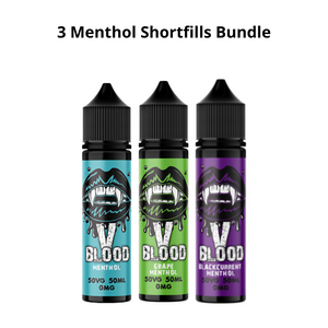 3 MENTHOL SHORTFILLS COMBO